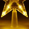 Tree topper glowing star Springos CL4130 10 LED, warm white