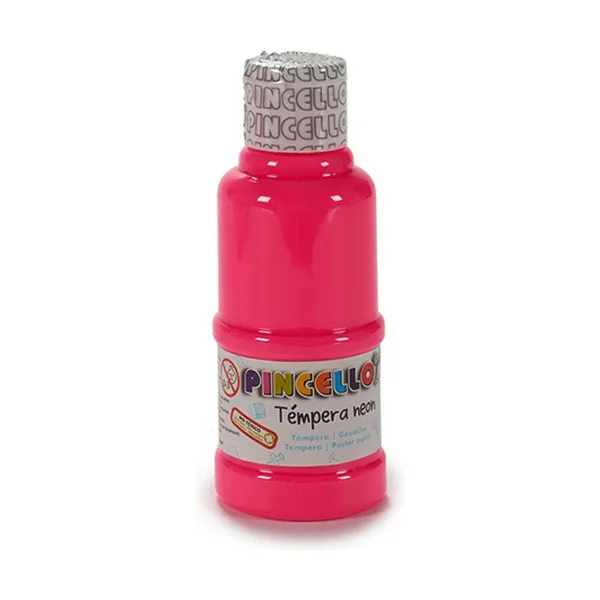 Tempera Pincello Neon Rozā 120 ml (12 gb.)