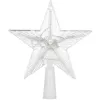 Tree topper glowing star Springos CL4130 10 LED, warm white
