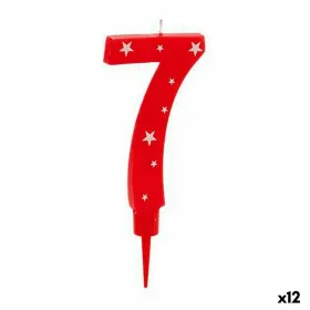 Žvakė Gimtadienio Numeriai 7 (12 vnt.)