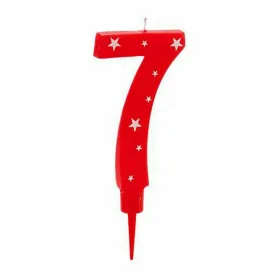 Žvakė Gimtadienio Numeriai 7 (12 vnt.)