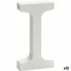 Wall Decoration Pincello 1,8 x 21 x 17 cm Letter I (12 Units)