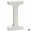 Wall Decoration Pincello 1,8 x 21 x 17 cm Letter I (12 Units)
