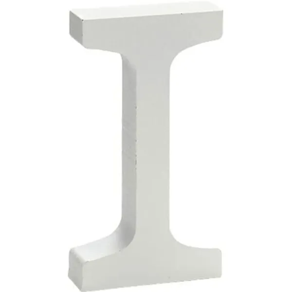 Wall Decoration Pincello 1,8 x 21 x 17 cm Letter I (12 Units)