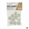 Materials for Handicrafts Pincello Balls polystyrene Ø 2,5 cm White 12 Units