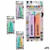 Fluorescent Marker Pincello Yellow Green Orange Lilac Cake (72 Units)