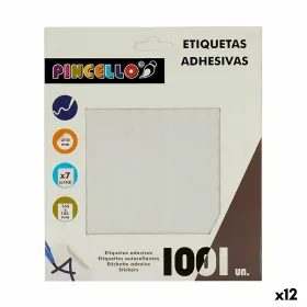 Uzlīmes Pincello Balts Ø 10 mm 17 x 4 x 19 cm (12 gb.)