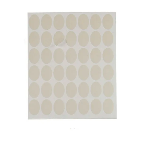 Adhesive labels Pincello White 17 x 4 x 19 cm 17 x 24 mm Oval (12 Units)