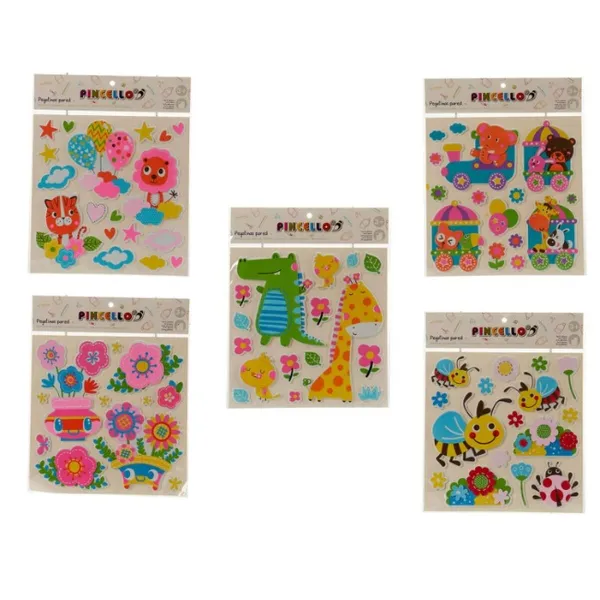 Stickers Pincello Multicolour 32 x 1 x 38 cm (24 Units)