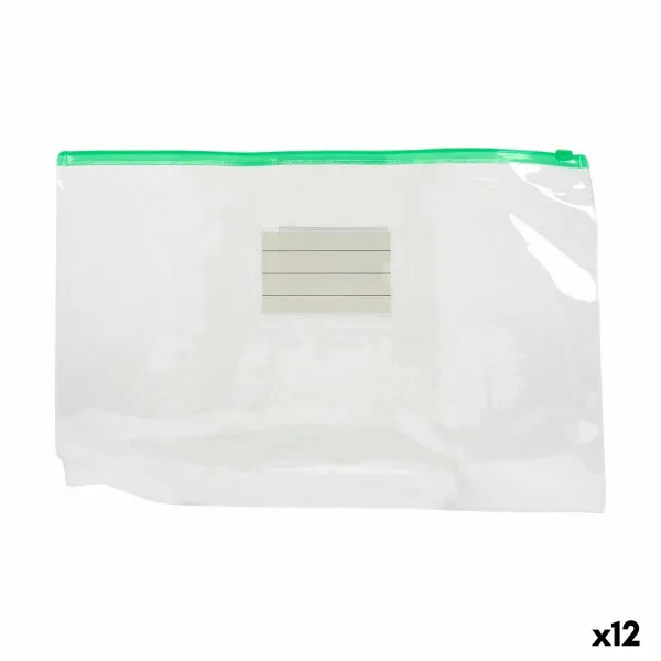 Envelopes Pincello A4 Plastic 1 x 24 x 35,5 cm Self-closing (12 Units)