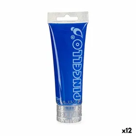 Acrylic paint Pincello Dark blue 75 ml (12 Units)