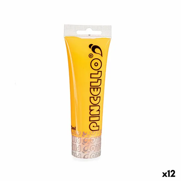 Akryylimaali Pincello Neon Oranssi 75 ml (12 osaa)