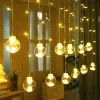 Christmas LED Curtain Lights Springos CL4045