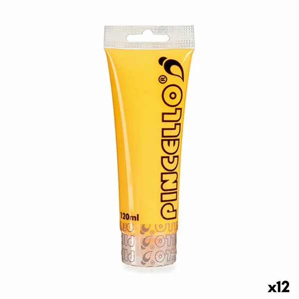 Akrila krāsa Pincello Neon Oranžs 120 ml (12 gb.)