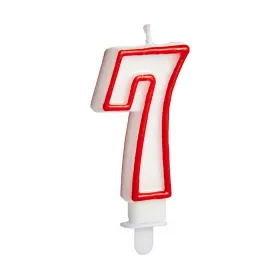 Вуаль День рождения Номера 7 (12 штук)