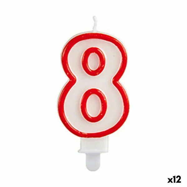 Svece Dzimšanas Diena Cipari 8 (12 gb.)