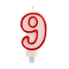 Candle Birthday Number 9 (12 Units)