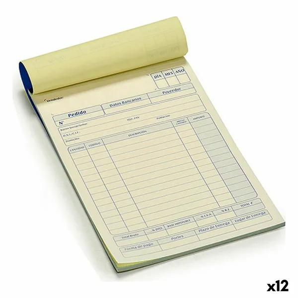 Tilauskirja Pincello 14 x 0,5 x 21 cm (12 osaa)