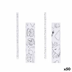 Gift Wrap Pincello White 70 x 150 cm (50 Units)