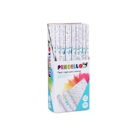 Gift Wrap Pincello White 70 x 150 cm (50 Units)