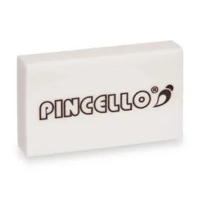 Eraser Pincello White 9 x 16 x 1,5 cm (12 Units)
