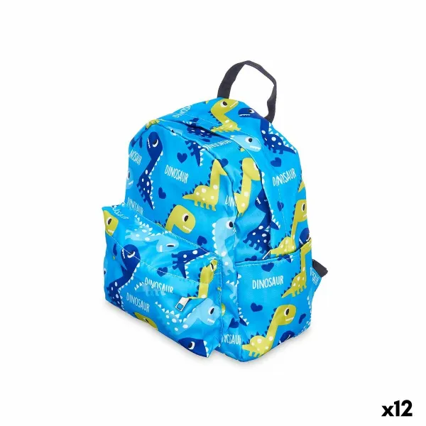 Koululaukku Pincello Monivärinen 28 x 12 x 22 cm 22 x 28 x 12 cm Dinosaurukset (12 osaa)