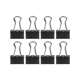 Clamps Pincello Black Metal Clip Small (24 Units)