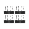 Clamps Pincello Black Metal Clip Small (24 Units)
