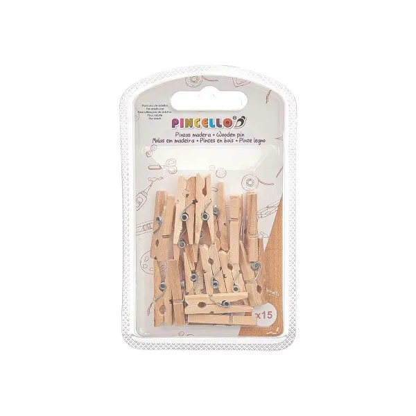 Spailes Pincello Brūns Koks Mazs (24 gb.)