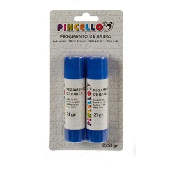 Glue stick Pincello 21 g 2 Pieces (12 Units)