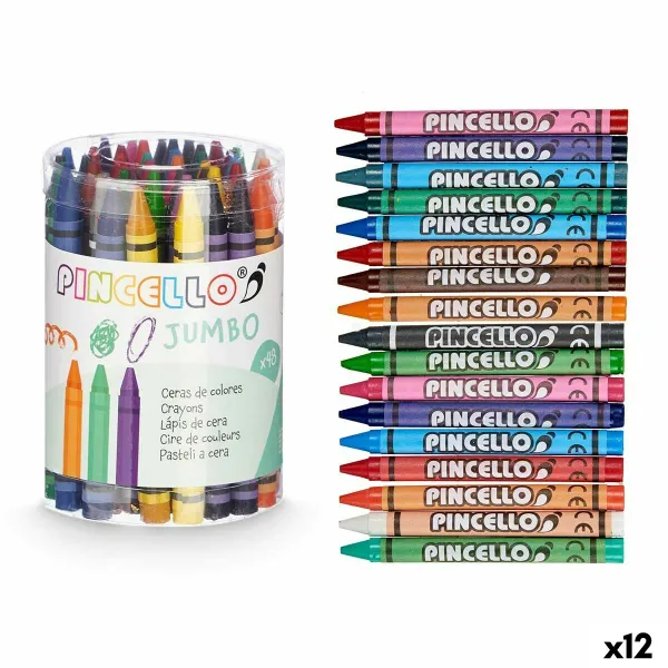 Krāsainie krītiņi Pincello (12 gb.)