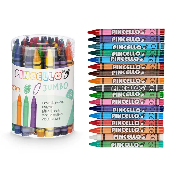 Coloured crayons Pincello (12 Units)