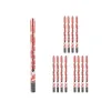 Konfettitykki Punainen Paperi Kartonki Muovinen 5 x 79 x 5 cm (12 osaa)