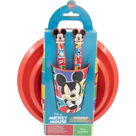 Vaikiškas indų rinkinys Mickey Mouse CZ11311 (5 Dalys)