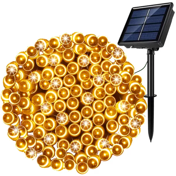 Jouluvalot aurinkokennolla Springos CL4150 22 m