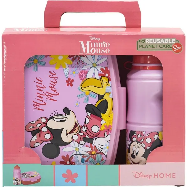 Судок с флягой Minnie Mouse CZ11278 380 ml 17 cm Пластик