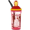 Glāzi ar Salmiņu The Avengers Iron Man Sarkans 3D