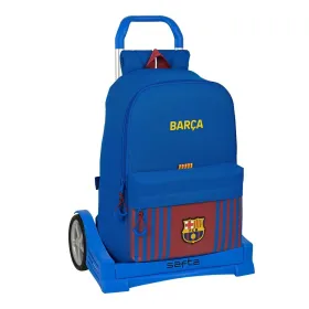 Mokyklinė kuprinė su ratukais F.C. Barcelona