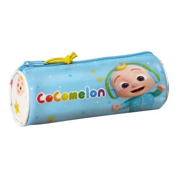 Cilindra skolas penālis CoComelon Balts Daudzkrāsains (20 x 7 x 7 cm)