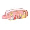 Divkāršs futrālis Disney Princess Dream it Rozā 21 x 8 x 6 cm