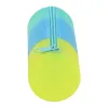 Cylindrical School Case Safta Blue Green Yellow (20 x 5 x 5 cm)