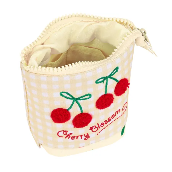 Вертикальный пенал Safta Cherry Бежевый (8 x 19 x 6 cm)