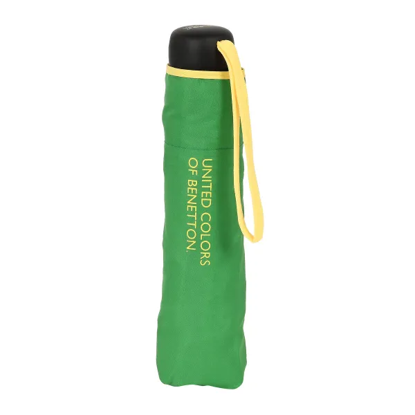 Taitettava sateenvarjo Benetton Vihreä (Ø 94 cm)