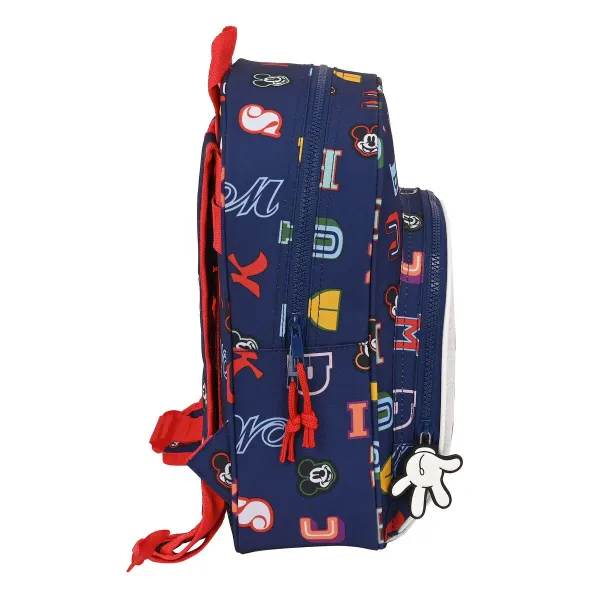 Lasten laukku Mickey Mouse Clubhouse Only one Laivastonsininen (28 x 34 x 10 cm)