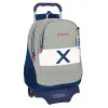 School Rucksack with Wheels Munich College Grey (32 x 44 x 16 cm)