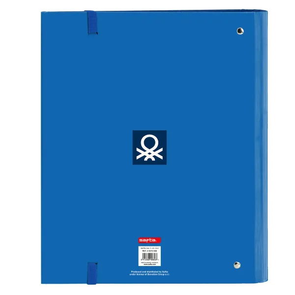 Gredzenveida stiprinājums Benetton Deep water Zils (27 x 32 x 3.5 cm)