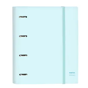 Ring binder Safta Celeste Sky blue (27 x 32 x 3.5 cm)