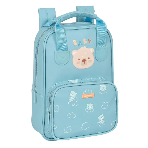 Koululaukku Safta Baby bear 20 x 28 x 8 cm Sininen