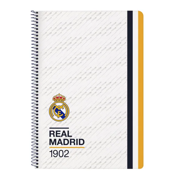 Book of Rings Real Madrid C.F. White A4 80 Sheets