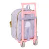 School Rucksack with Wheels Wish Lilac 22 x 27 x 10 cm